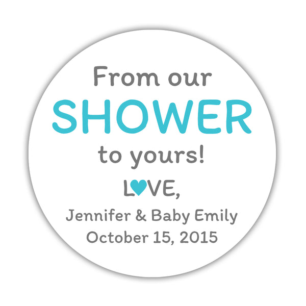 from our shower to yours baby shower