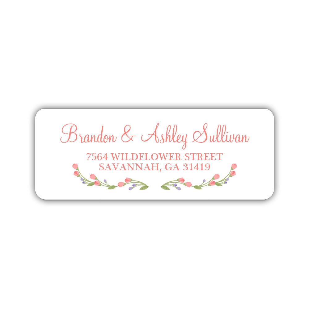 Floral address labels | Dazzling Daisies