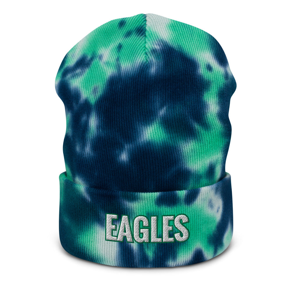 Men's Philadelphia Eagles New Era Midnight Green 2022 Sideline Ink Dye  Cuffed Knit Hat