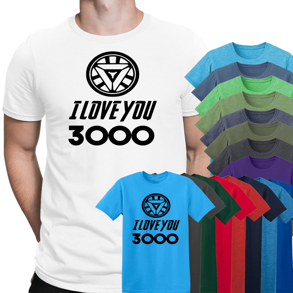 i love you 3000 avengers t shirt