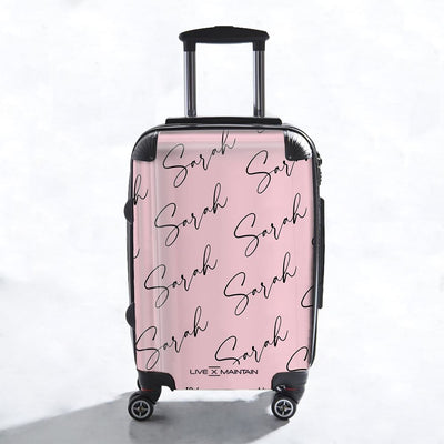 LIVE x MAINTAIN Personalized Luggage Add Your Name or