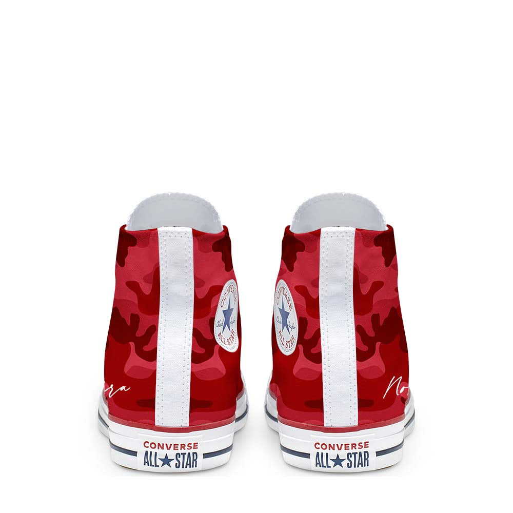 red camo converse