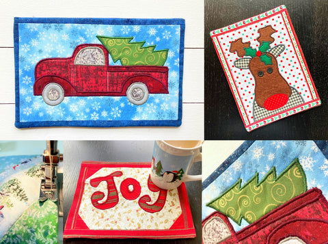 Christmas Applique and Quilting, Creative Sewing Studio