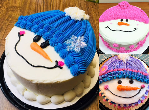 Snowmen Cakes, Creative Sewing Studio