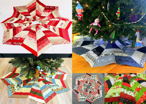 Christmas Tree Skirts, Creative Sewing Studio