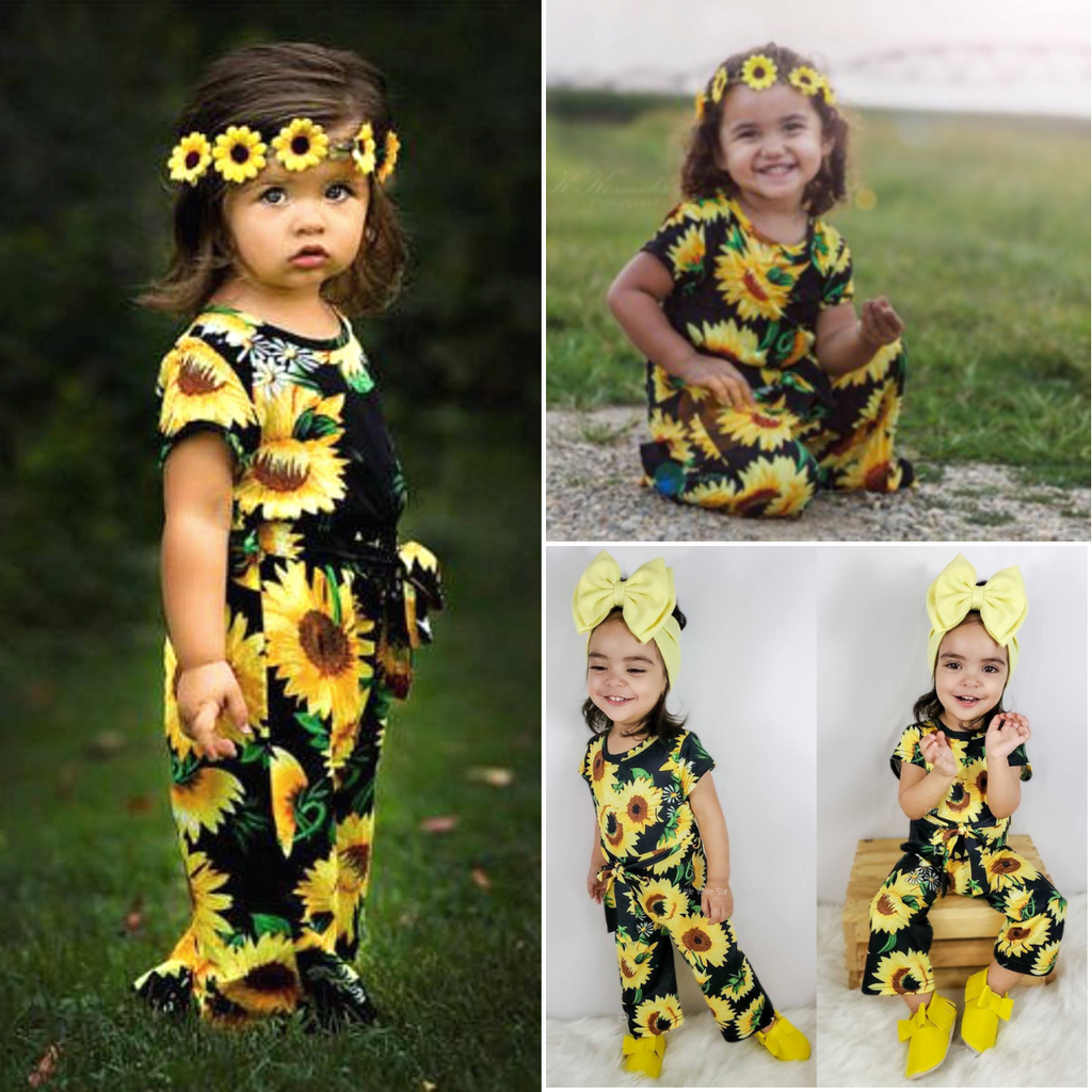 sunflower clothes for babies