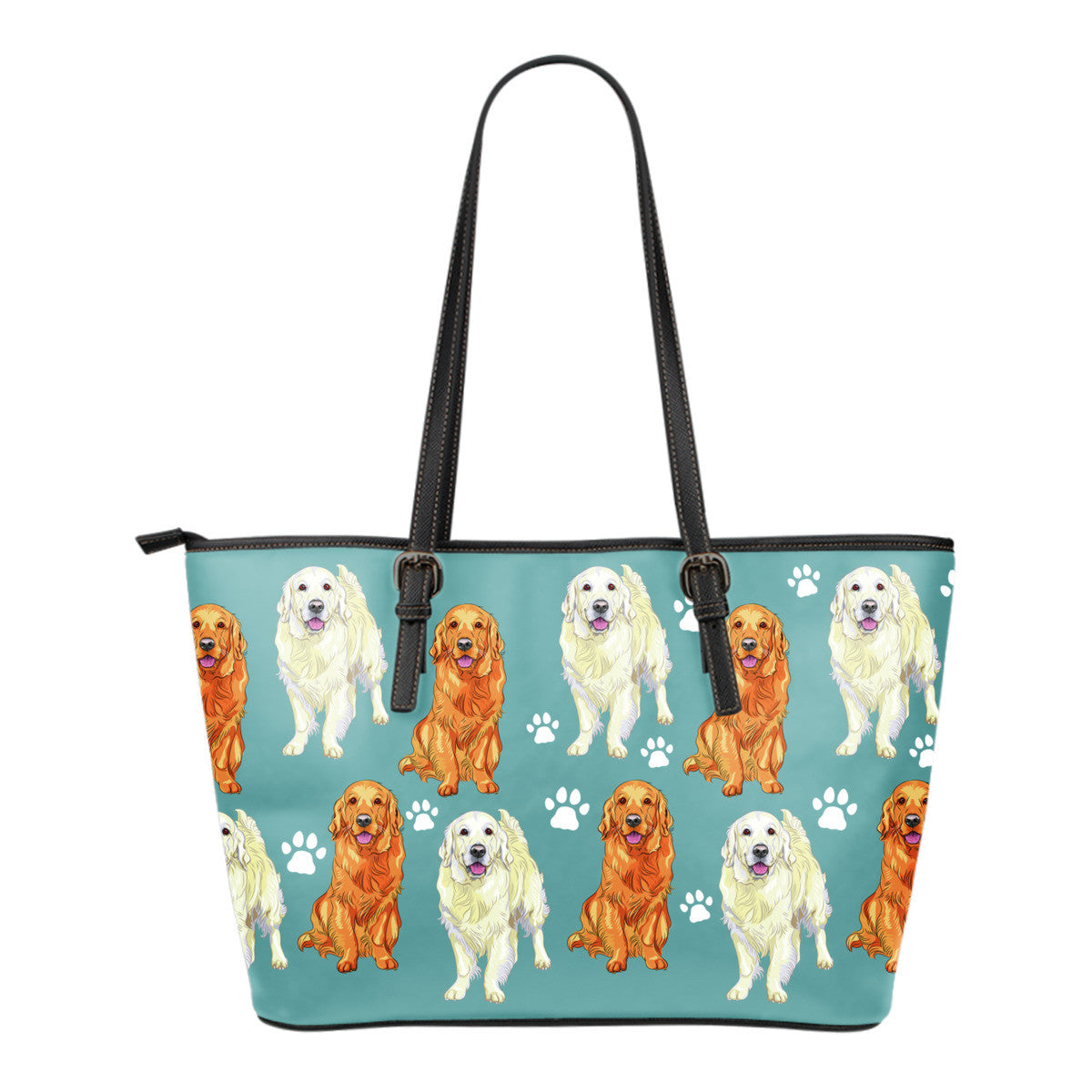 golden retriever tote bag