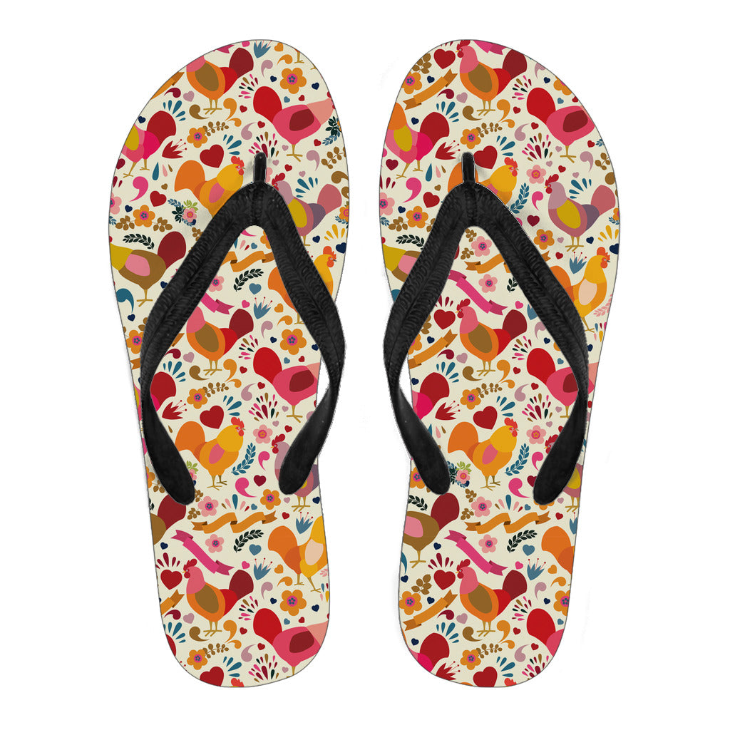 Adorable Chicken Flip Flops – Groove Bags