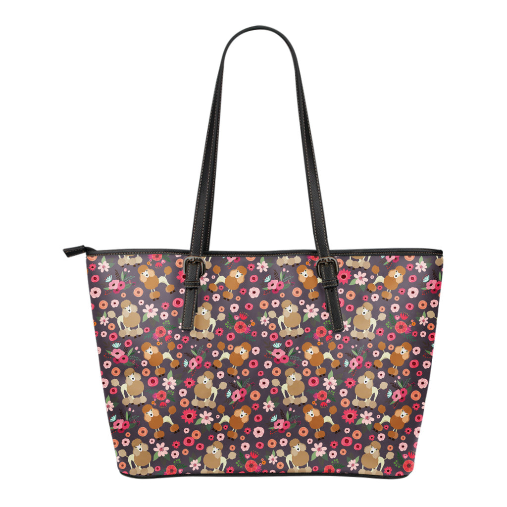 Poodle Flower Tote Bag – Groove Bags