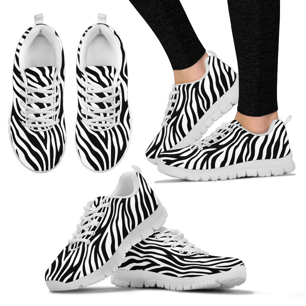 sneakers zebra