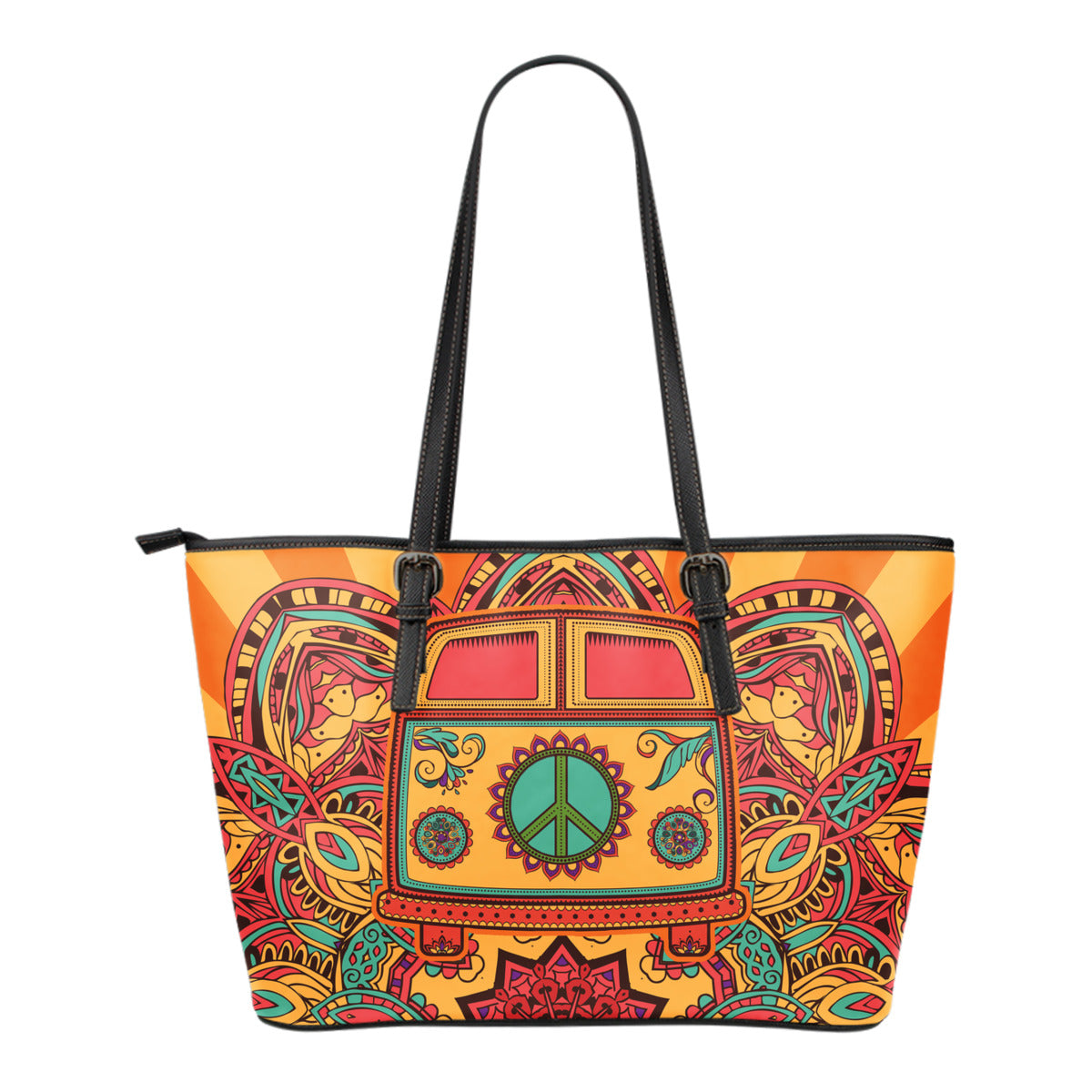 hippie tote bag