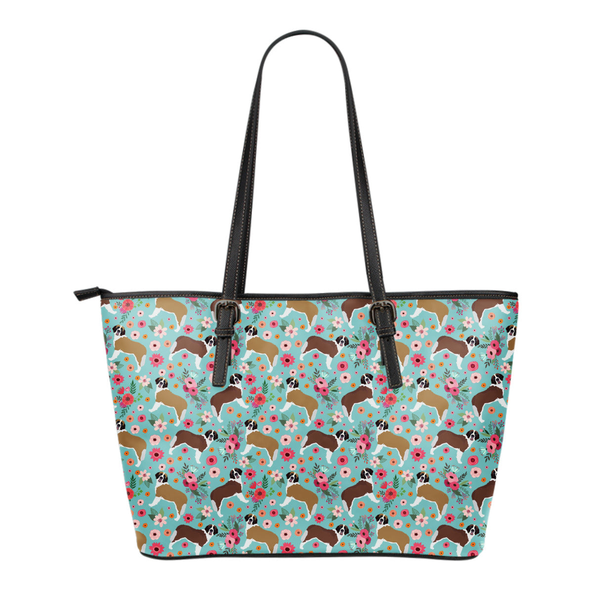 St. Bernard Flower Tote Bag – Groove Bags