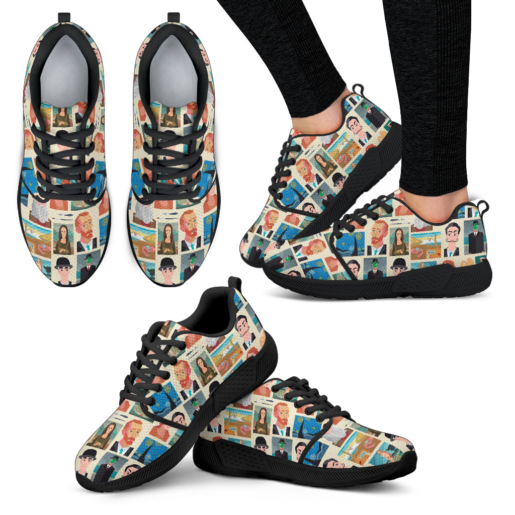 Famous Painters Athletic Sneakers 