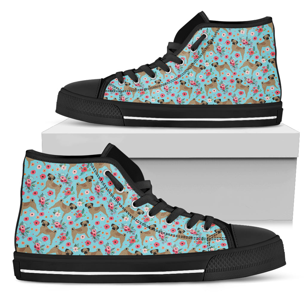 flower high tops