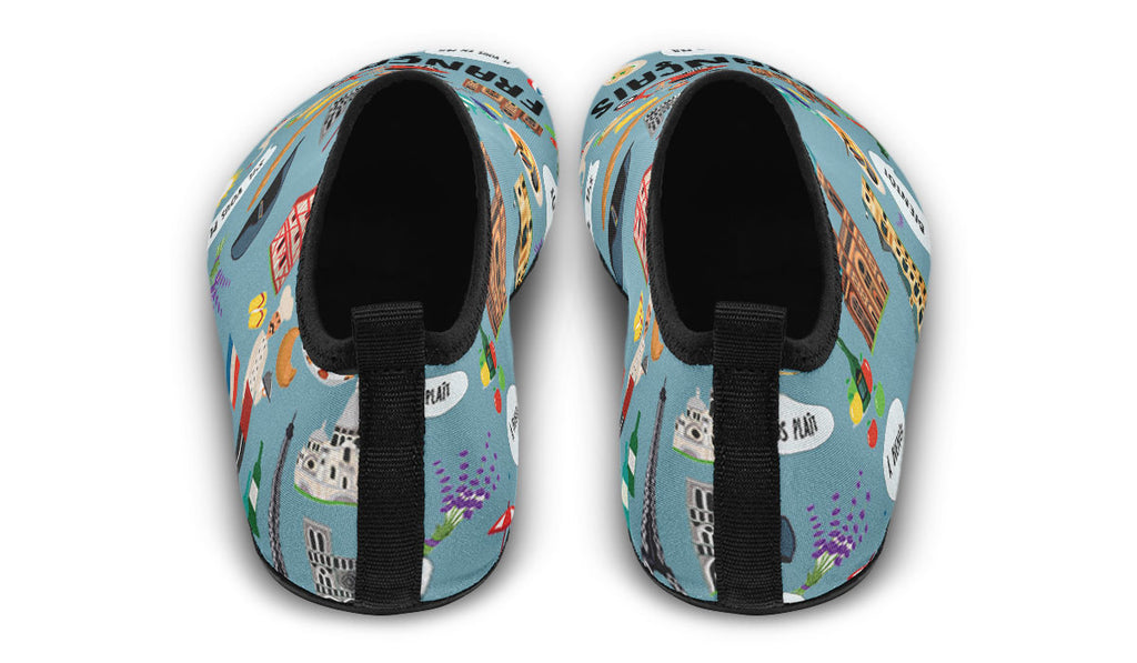French Teacher Aqua Barefoot Shoes – Groove Bags