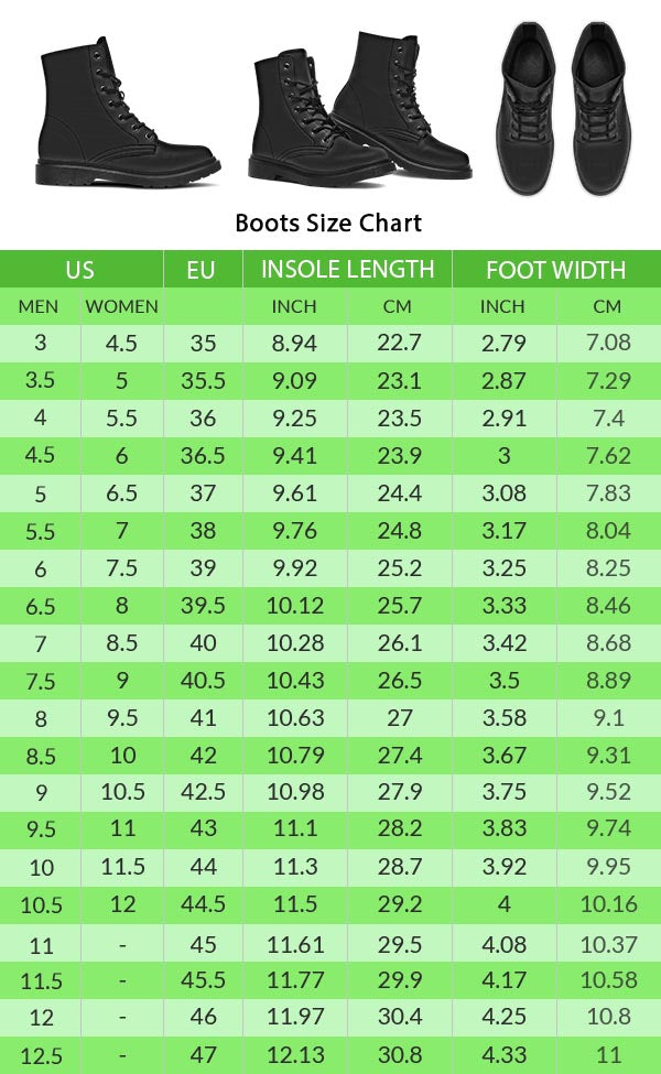 easyboot back country size chart