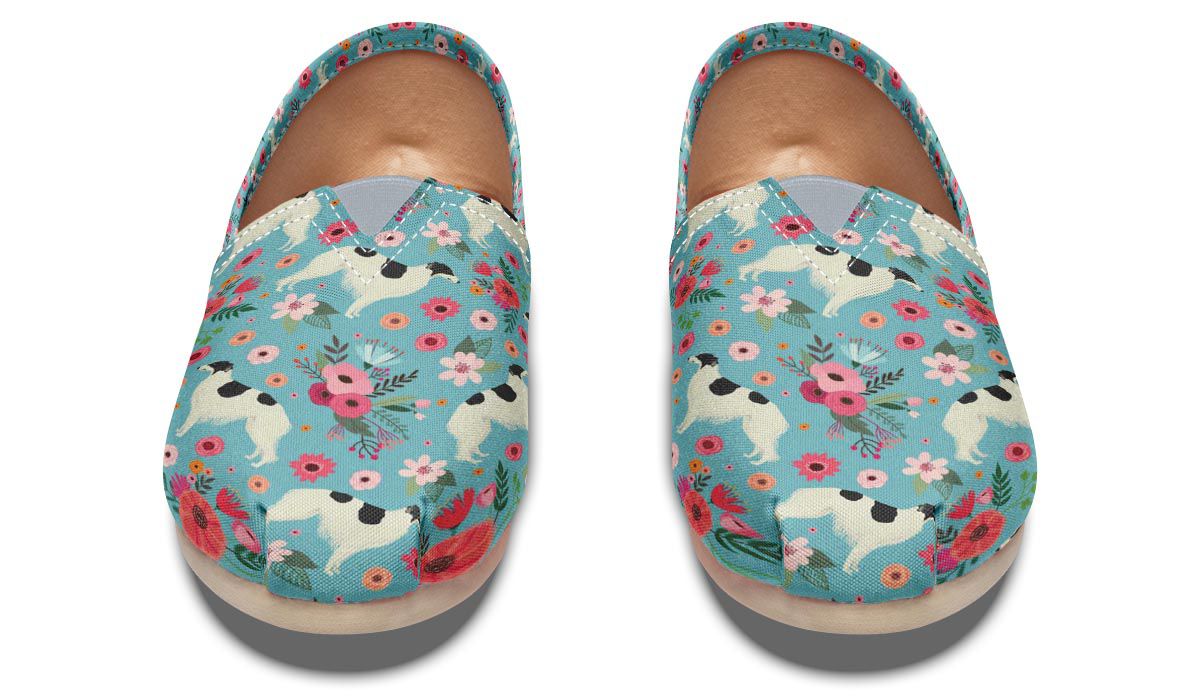 Borzoi Flower Casual Shoes – Groove Bags