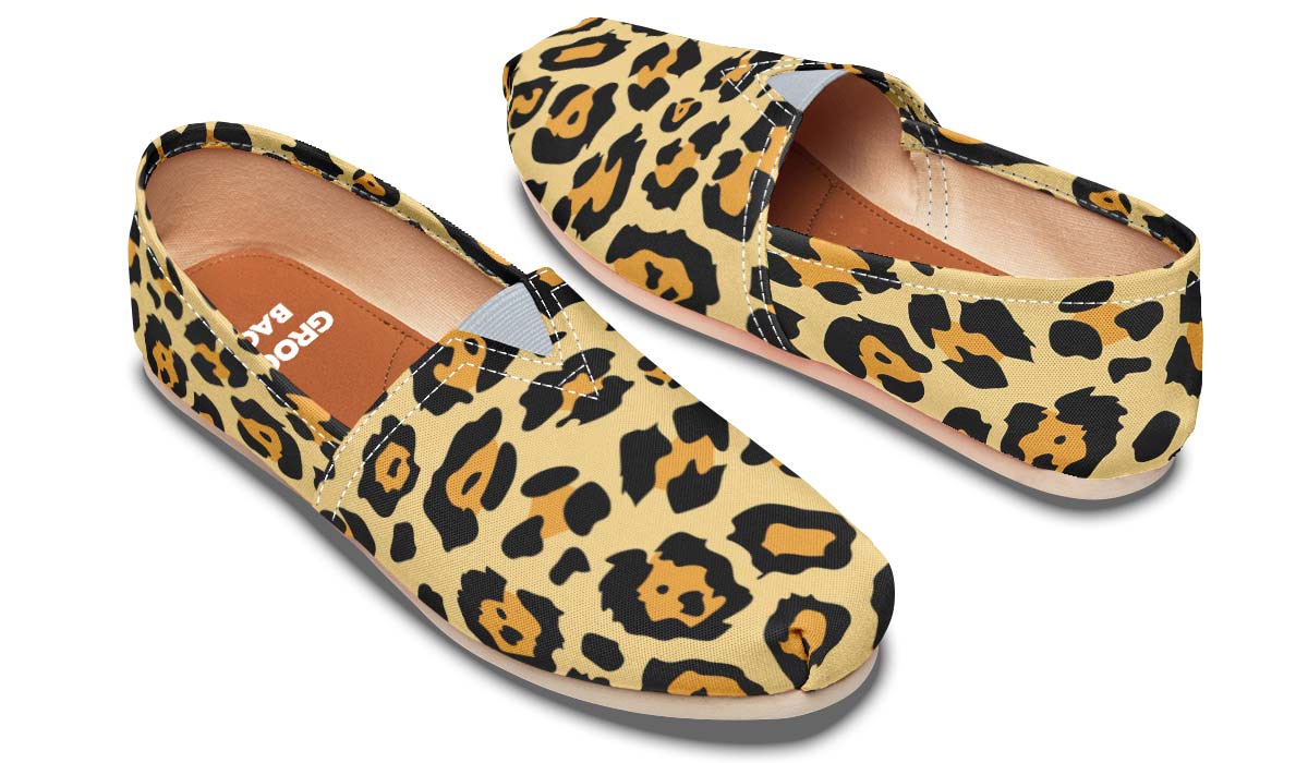 cheetah print casual shoes