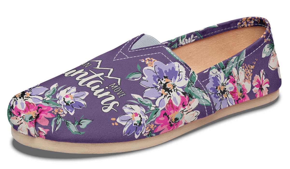 faith purple shoes