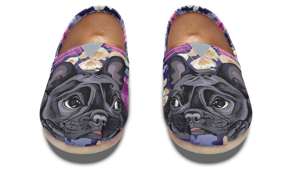 French Bulldog Cutie Casual Shoes – Groove Bags