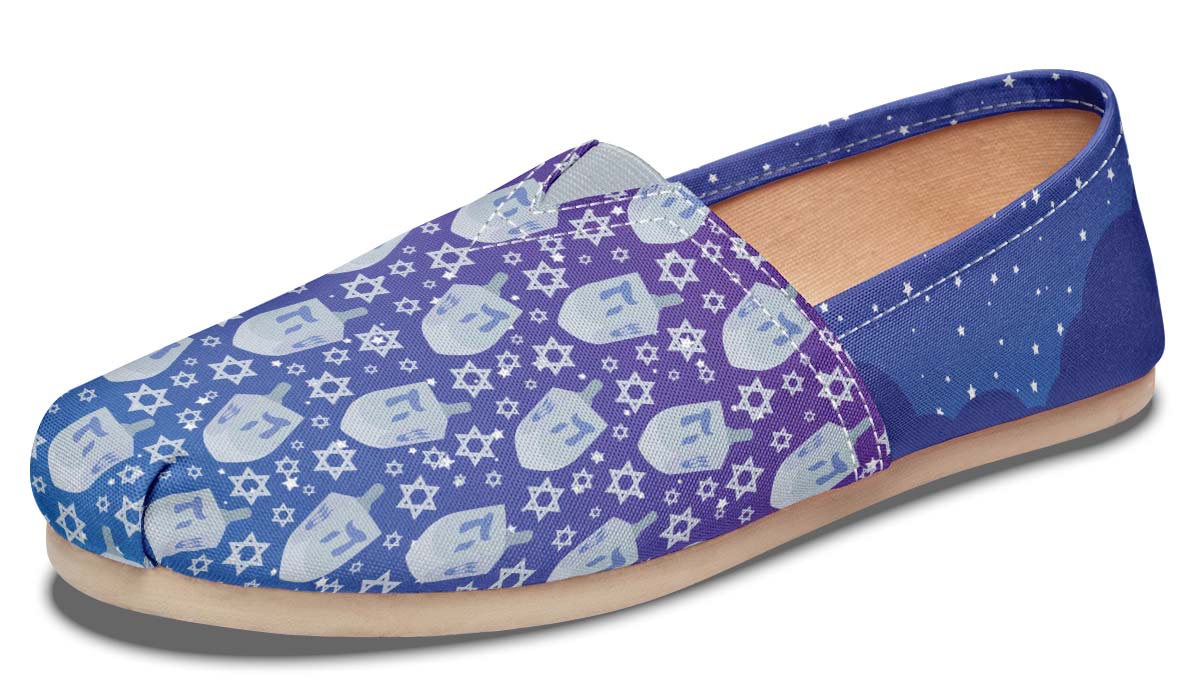 Hanukkah Sky Casual Shoes