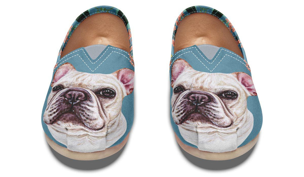 Joyful French Bulldog Casual Shoes – Groove Bags