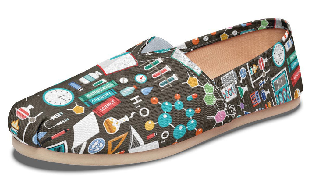 Science Pattern Casual Shoes – Groove Bags