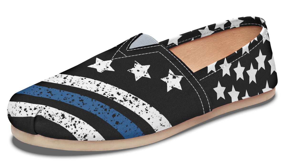 Thin Blue Line Casual Shoes – Groove Bags