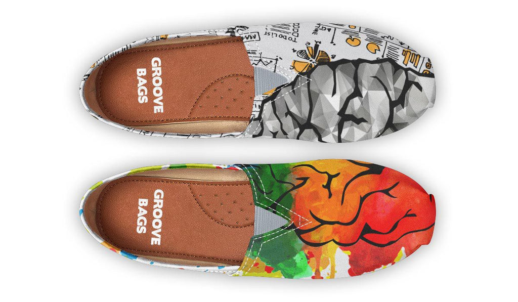 left right brain dominance shoe
