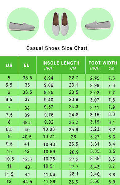cat footwear size chart