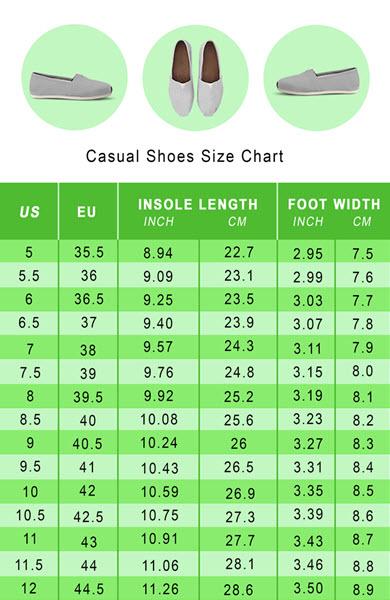 us to german shoe size