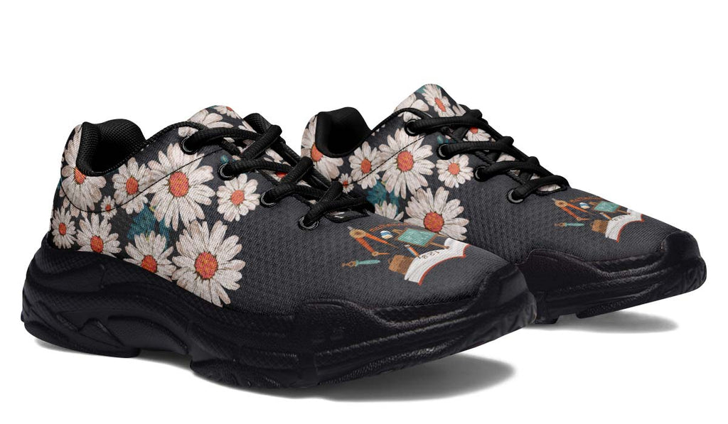 daisy chunky sneakers