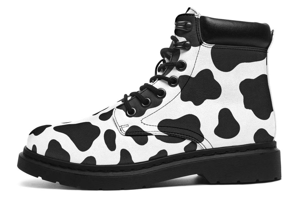 Cow Print Classic Vibe Boots – Groove Bags