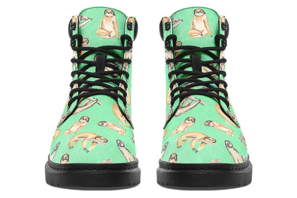 Sloth Pattern Classic Vibe Boots 
