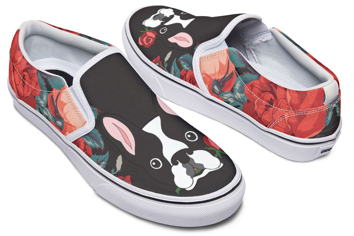 rose slip on shoes