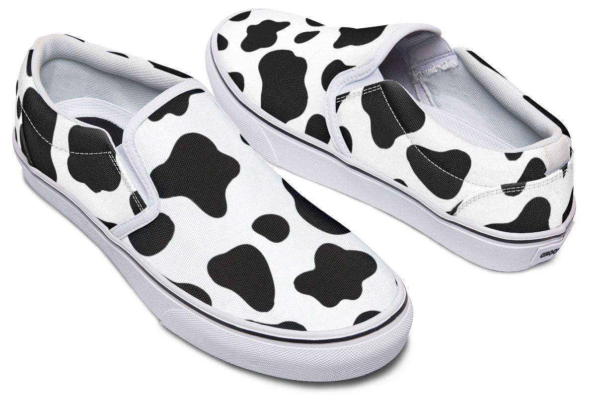 Cow Print Slip-On Shoes – Groove Bags