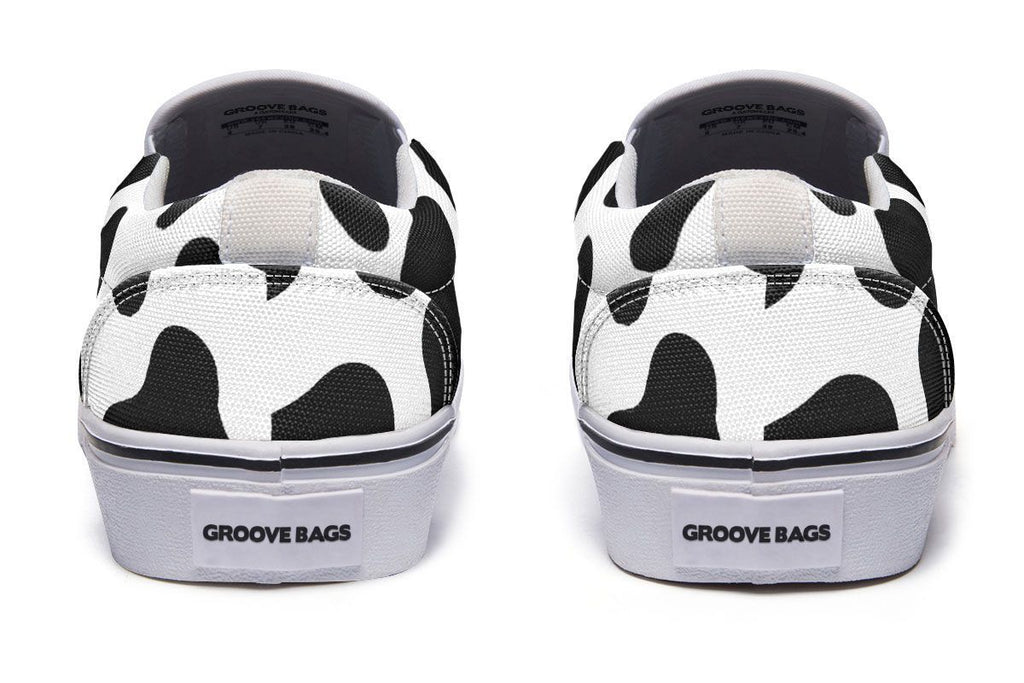 Cow Print Slip-On Shoes – Groove Bags