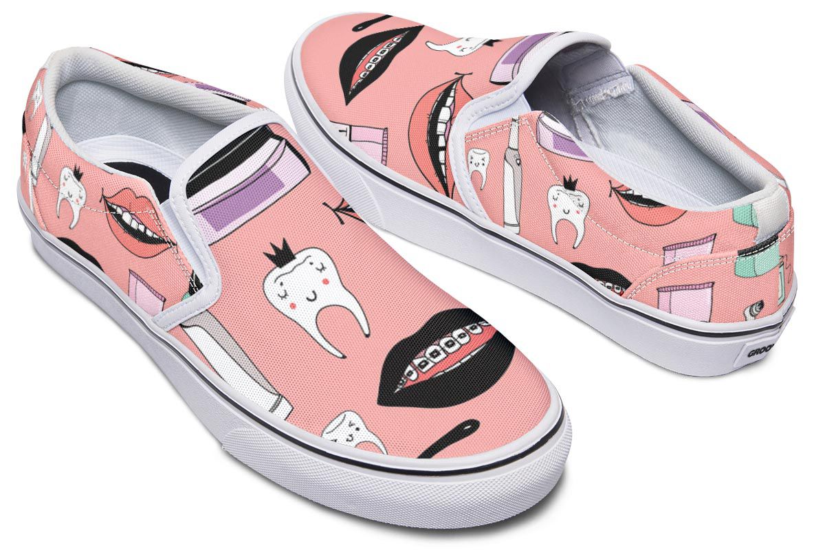 Tooth Care Slip-On Shoes