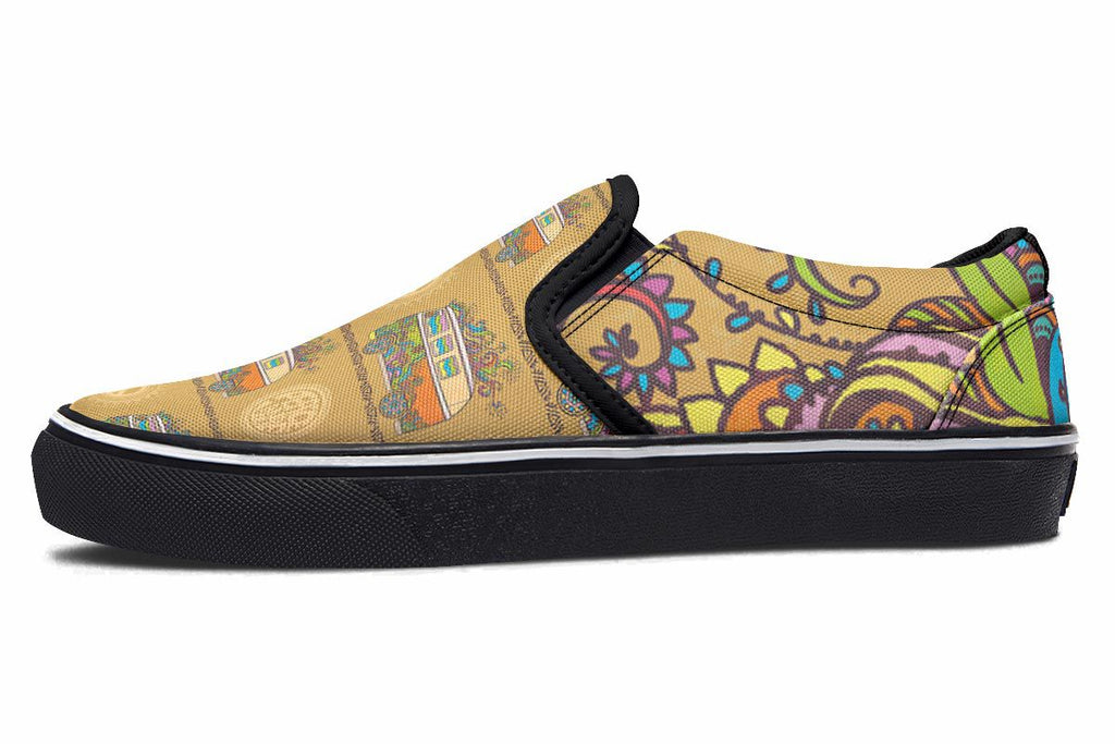 hippie slip on shoes