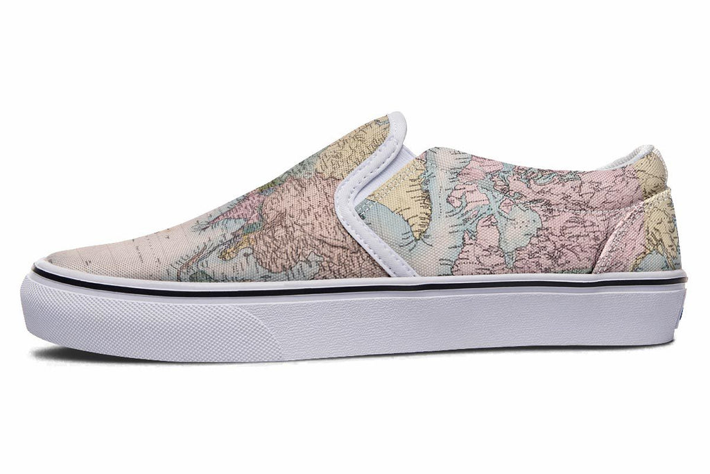 globe slip ons