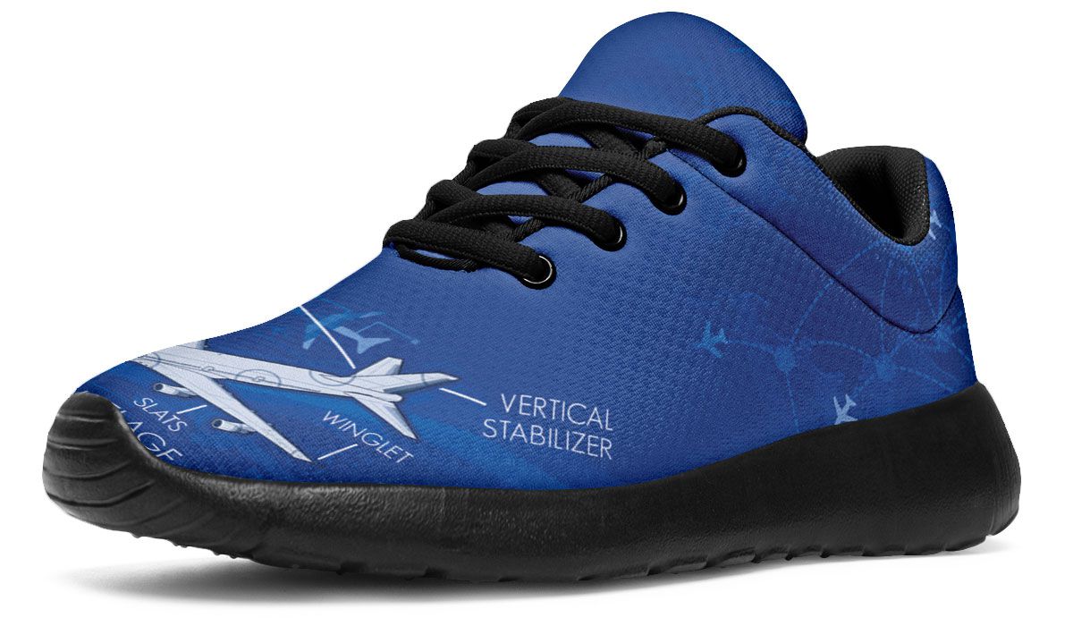 Airplane Diagram Sneakers