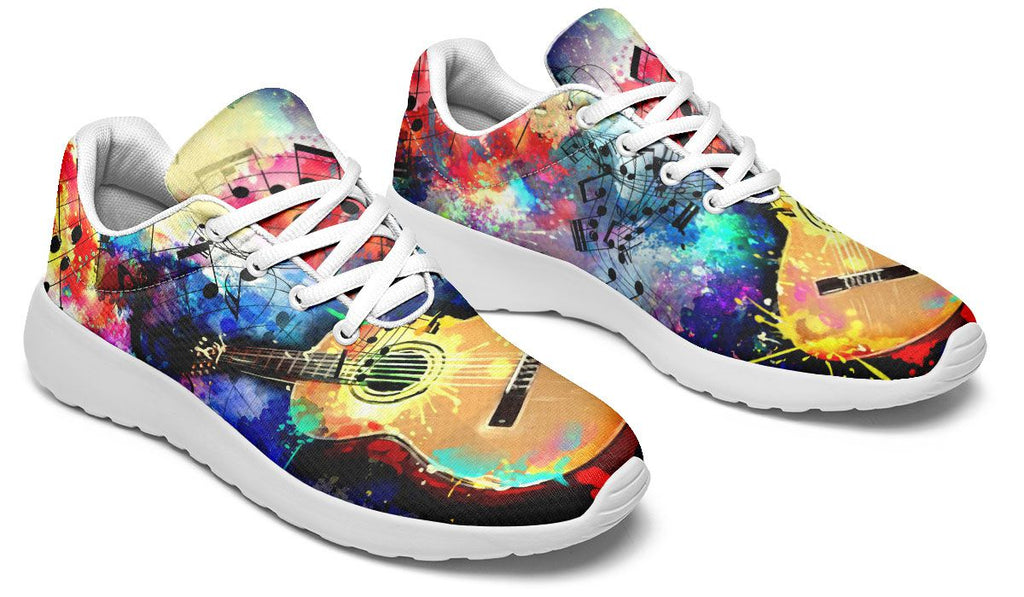 Artistic Guitar Sneakers – Groove Bags