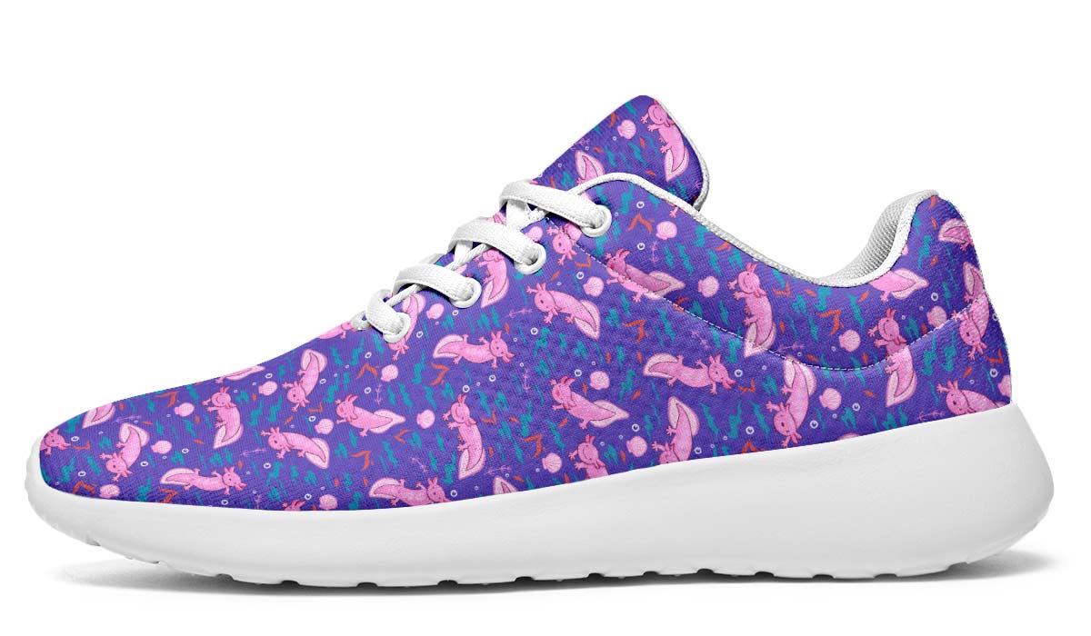 Cartoon Axolotl Sneakers