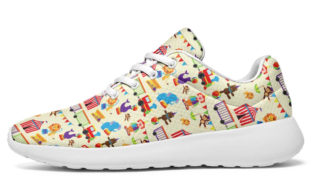 Circus Pattern Sneakers