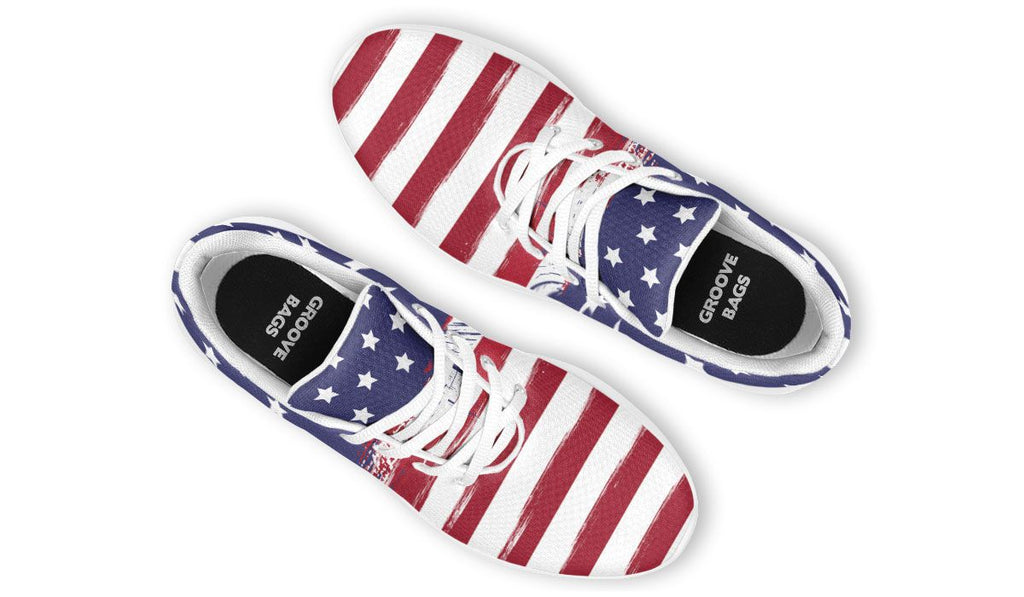 patriotic tennis shoes