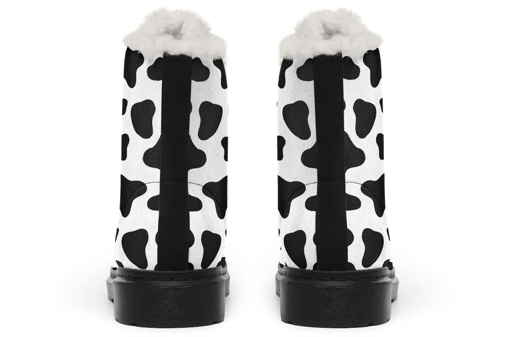 Cow Print Winter Boots – Groove Bags