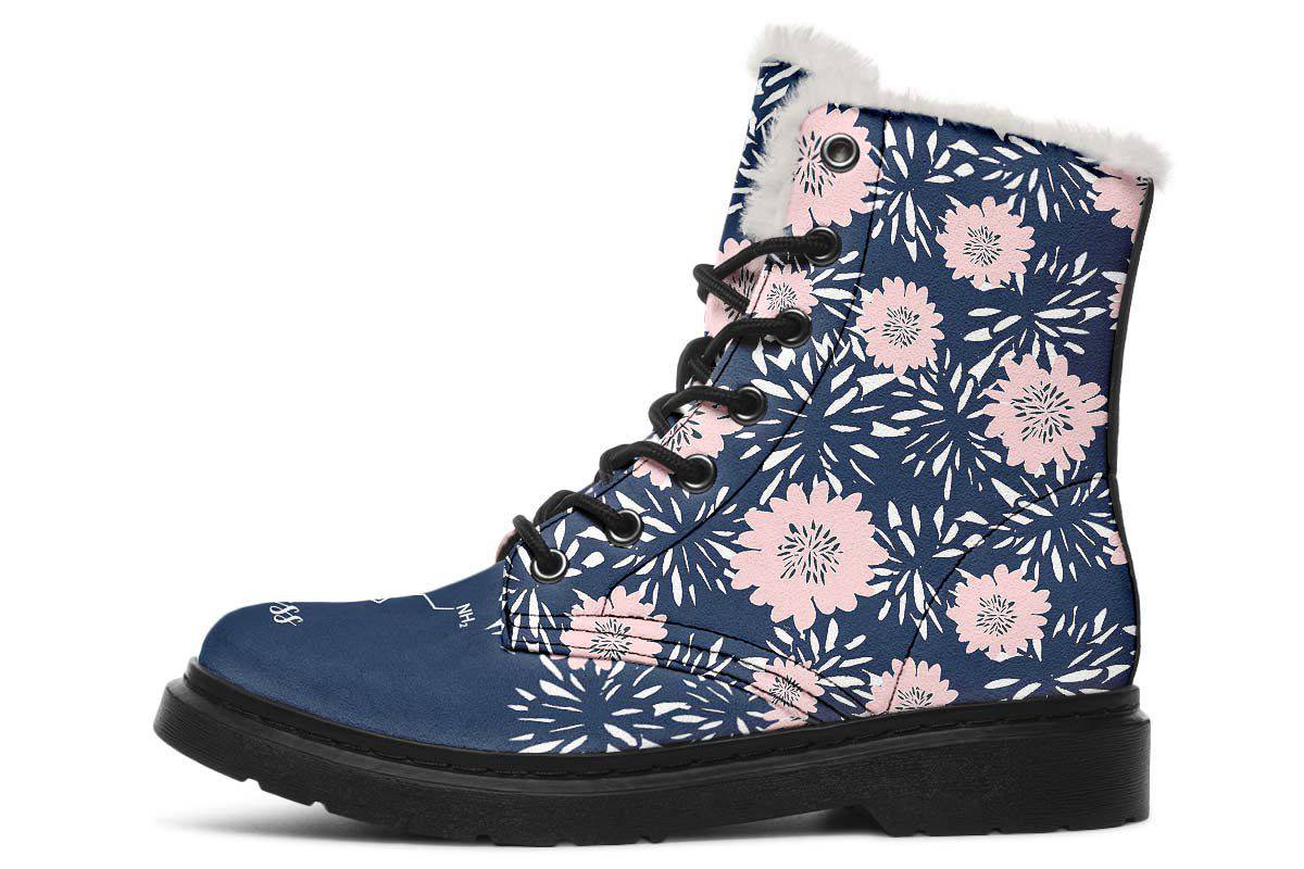 Download Floral Serotonin Winter Boots - Groove Bags