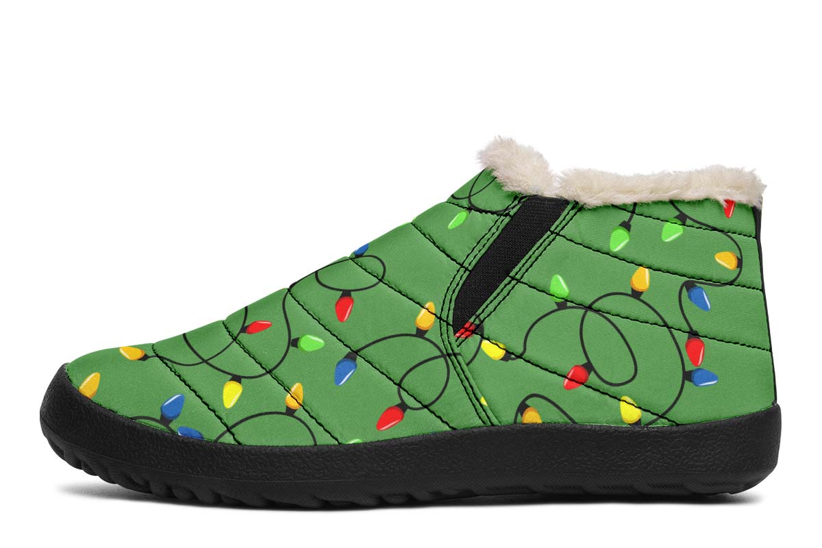 Christmas Lights Winter Sneakers