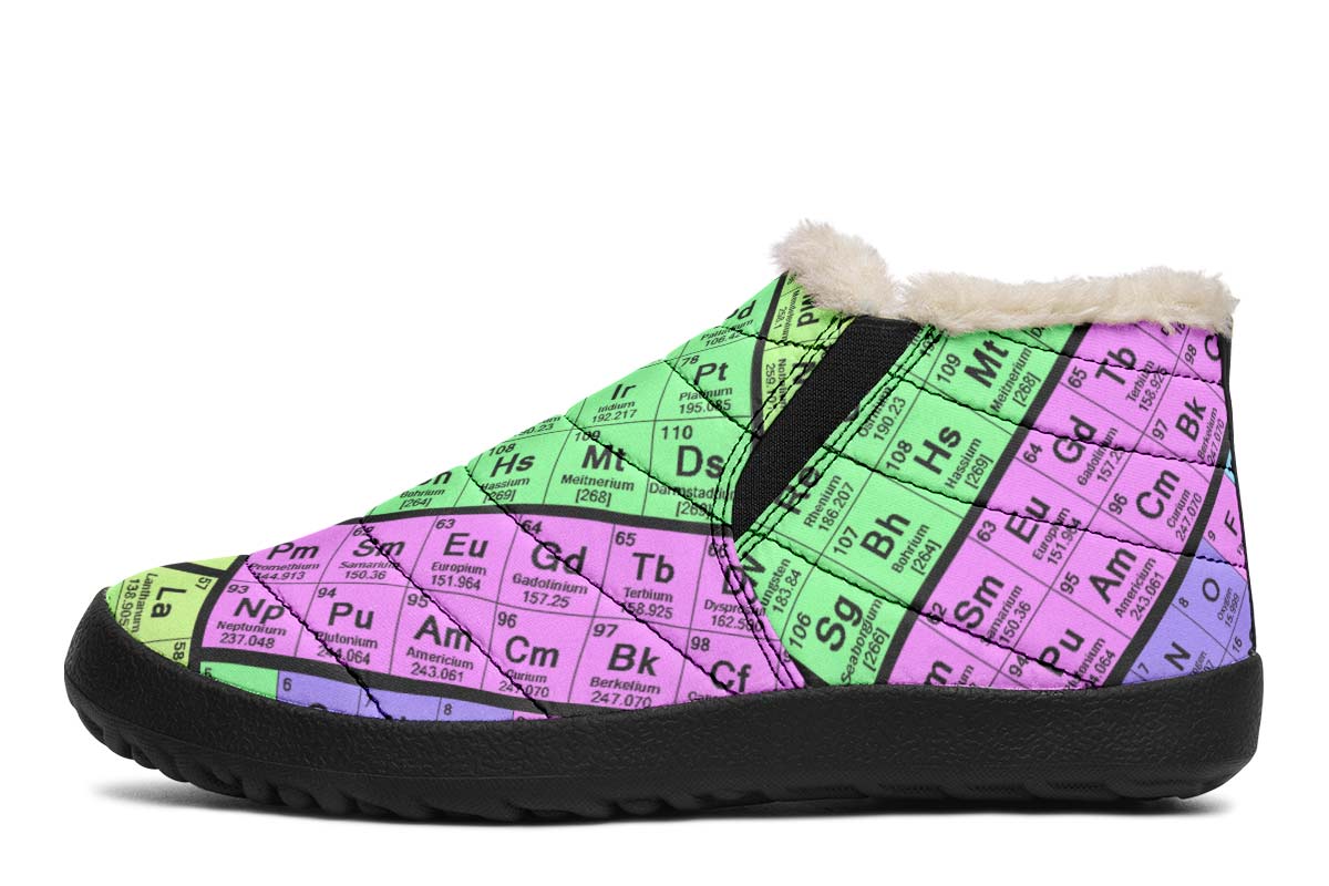 Periodic Table Winter Sneakers