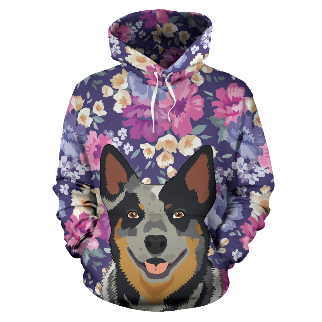 Australian Cattle Dog Portrait Hoodie – Groove Bags